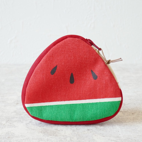 フトアゴスイカポーチ スイカポーチ ポーチ 7070 通販 5853076｜Creema(クリーマ)