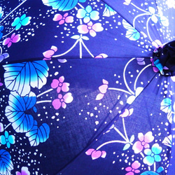 浴衣から生まれた日傘　かたまつて薄き光の菫かな 3枚目の画像