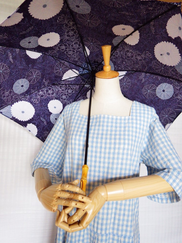 浴衣から生まれた日傘　はればれと たとへば野菊濃き如く 6枚目の画像