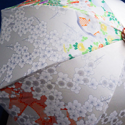 着物から生まれた日傘　花衣 ぬぐやまつはる紐いろいろ 4枚目の画像