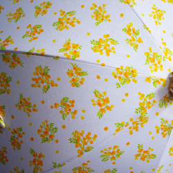 手作り日傘　アカシアの 花木漏れ日も眩しかり《限定品》 3枚目の画像