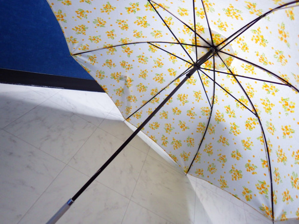 手作り日傘　アカシアの 花木漏れ日も眩しかり《限定品》 7枚目の画像