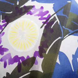 【期間限定サマーセール開催のお知らせ】浴衣から生まれた日傘　向日葵の 大声で立つ枯れて尚 7枚目の画像