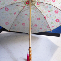 手作り日傘　うれしいこともかなしいことも草しげる 5枚目の画像