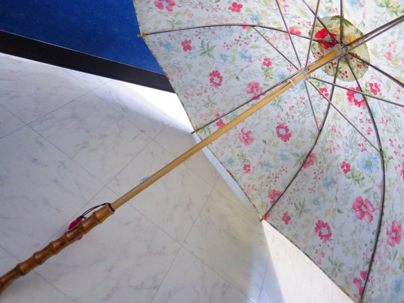 手作り日傘　うれしいこともかなしいことも草しげる 6枚目の画像
