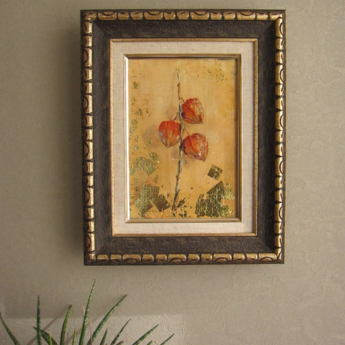ほおずきの小さい油絵原画 絵画 mimoza 通販 10775702|Creema ほおずきの小さい油絵原画 絵画 mimoza 通販 10775702|Creema