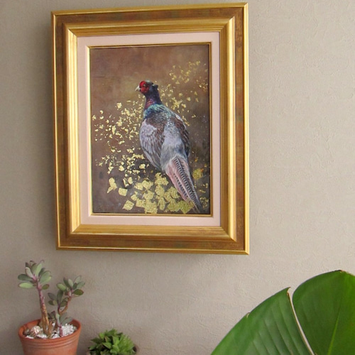 キジの油絵F4原画 絵画 mimoza 通販 12643013|Creema(クリーマ) キジの油絵F4原画 絵画 mimoza 通販 12643013|Creema(クリーマ)