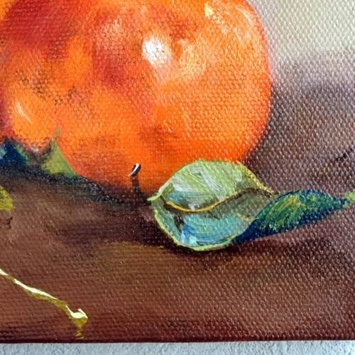 柿とアケビのアートパネル 絵画 mimoza 通販 13073726｜Creema(クリーマ)