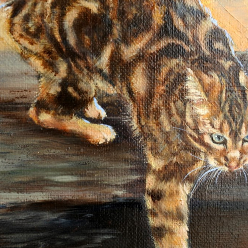 ネコの小さい油絵原画 絵画 mimoza 通販 5457159|Creema(クリーマ) ネコの小さい油絵原画 絵画 mimoza 通販 5457159|Creema(クリーマ)