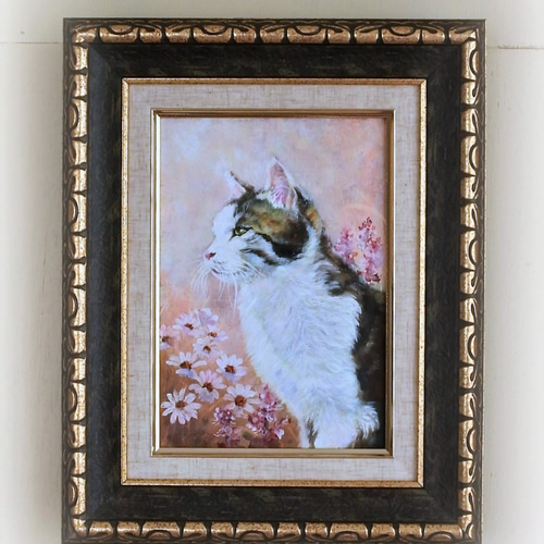 受注制作ペットの油絵額入りSM 絵画 mimoza 通販 6440019 受注制作ペットの油絵額入りSM 絵画 mimoza 通販 6440019