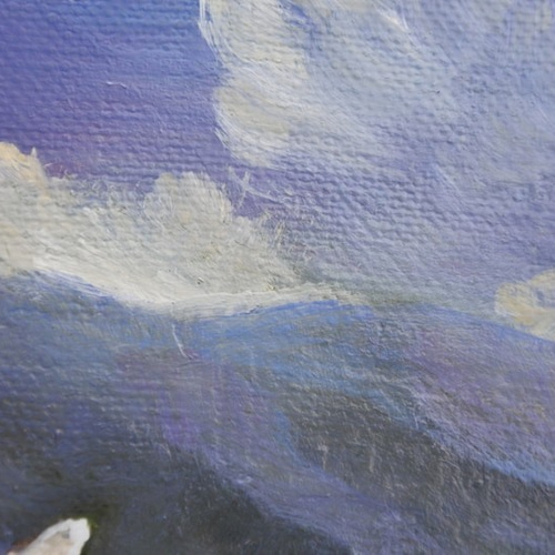やぎの油絵原画F8号 絵画 mimoza 通販 7817758｜Creema(クリーマ)
