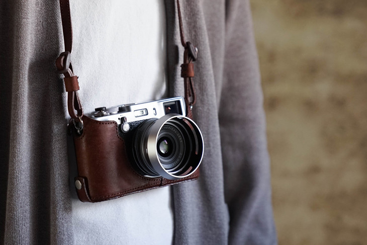 ULYSSES ユリシーズ　レザーカメラボディスーツ　ケース　fujifilm FUJIFILM X100F用本革ボディスーツ/レザーケース