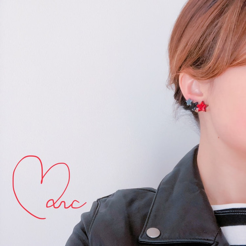 スワロフスキー　ピアス　イヤーカフ　新品未使用　イヤークリップ　片耳 rr-accessories_4557