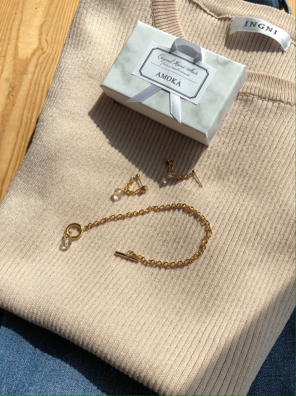 【夏日福袋】水晶耳環及配套手鍊 第3張的照片