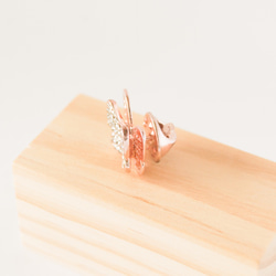 『キラキラ〜小さなバタフライのブローチ』蝶々 3枚目の画像