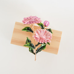 『優雅なブローチシリーズ〜可愛いマーガレットのブローチ』 10枚目の画像