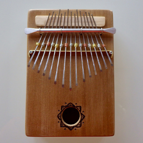 カリンバ(親指ピアノ) 木箱 M 15note 楽器・アクセサリ TPMP サム