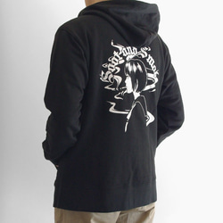 【SOON】SOOT AND SMOKE ZIP PARKA【ジップパーカ】 4枚目の画像