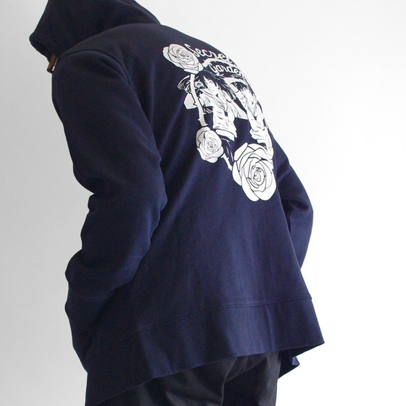 【SOON】SECRET GARDEN ZIP PARKA【ジップパーカ】 5枚目の画像