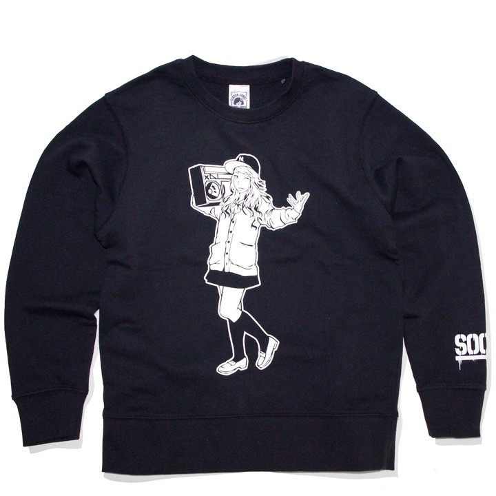 【SOON】GET GHETTO BLASTER SWEAT【クルーネックスウェット】