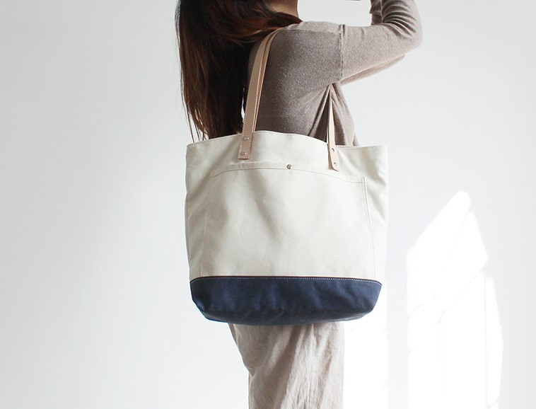 リメイクトートバッグ カジュアル 上部ファスナー ハンドメイド ファスナー付きトートバッグ zipper tote bag tutorial - YouTube