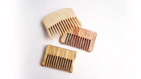 Premium 100% Handmade Wooden Hair/Beard Comb 5枚目の画像