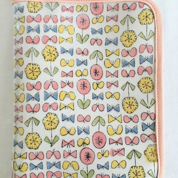 母子手帳ケース（SunnyDay・ピンク【S】） 3枚目の画像