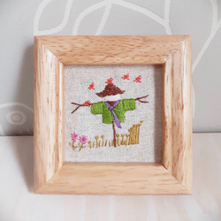 刺繍フレーム＊線香花火 壁飾り インテリア雑貨 その他
