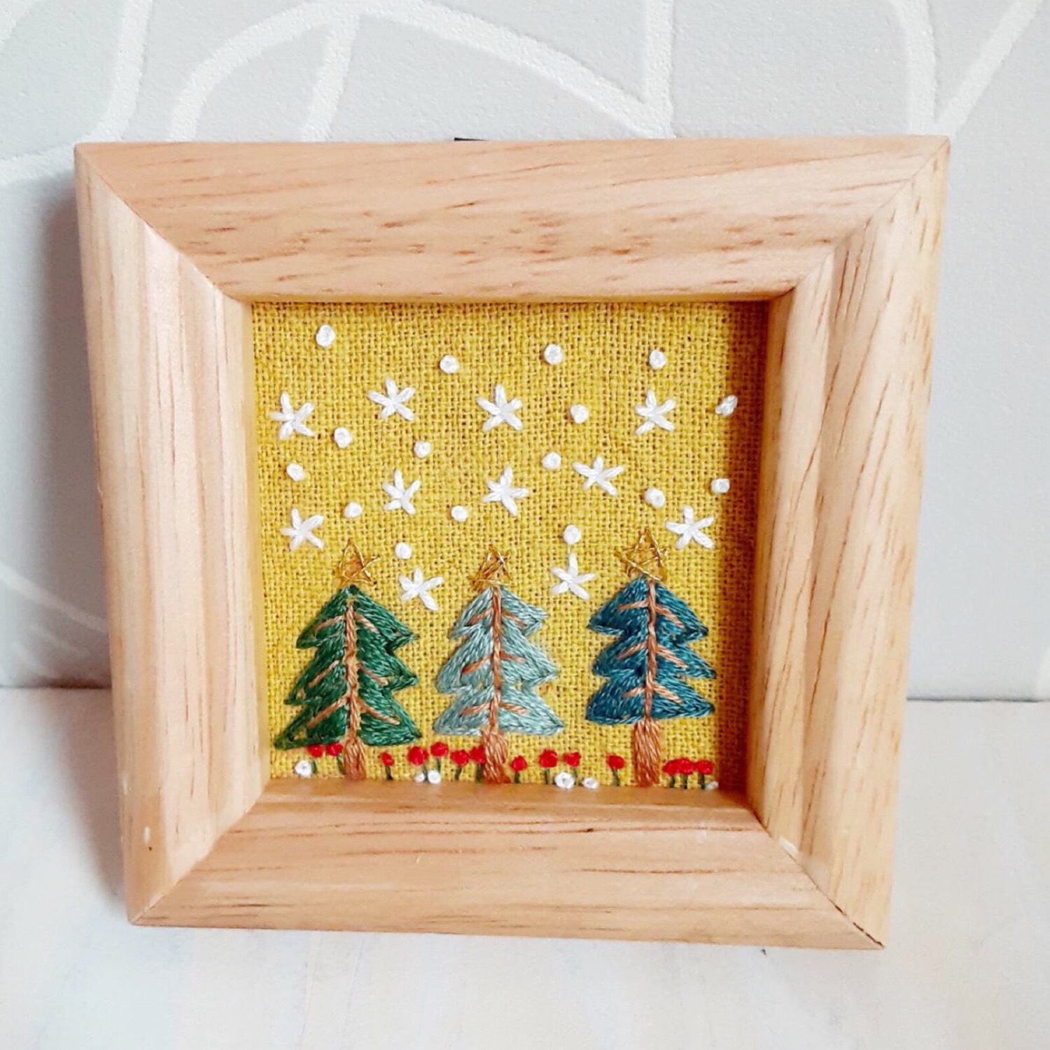 アート作品 67.クリスマス フレーム付き