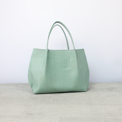 ミントグリーントートバッグ eed66461e6a0777dd528efda97cff1