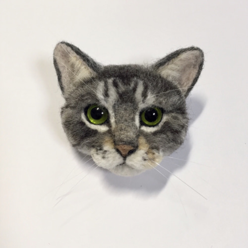 愛猫そっくり！羊毛フェルトねこ オーダー受付中 〜70,000円