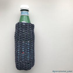 【リネン100%】なんてことない*ペットボトルカバー 選べる4色【受注製作】 2枚目の画像