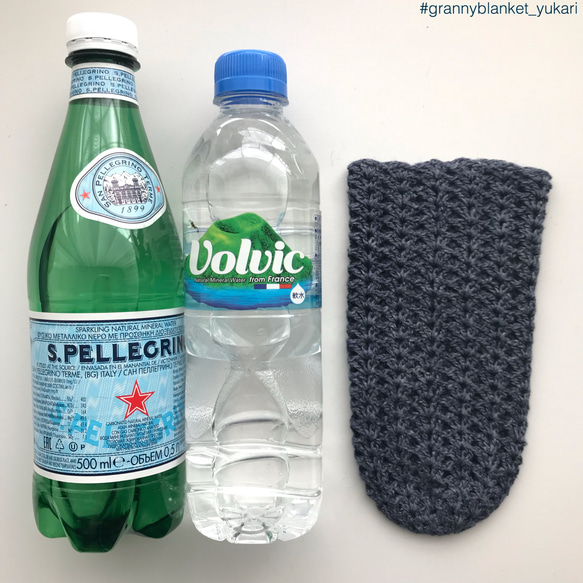 【リネン100%】なんてことない*ペットボトルカバー 選べる4色【受注製作】 3枚目の画像