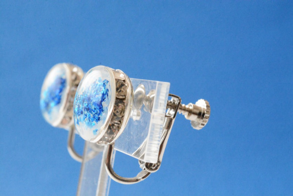 [僅限 6 月] 藍色之物：耳環 / 耳環 [定制] 第10張的照片