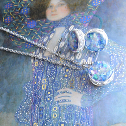 [克里姆特展覽（Klimt Exhibition）] Eugenia Primafege / Emille Frege：耳環/耳 第8張的照片