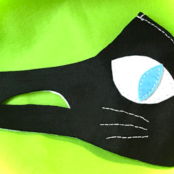 猫マスク兼マスクカバー　洗濯OK 送料無料 5枚目の画像