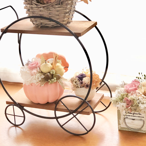 大人の優しいハロウィン〜パンプキンフラワーアレンジメント