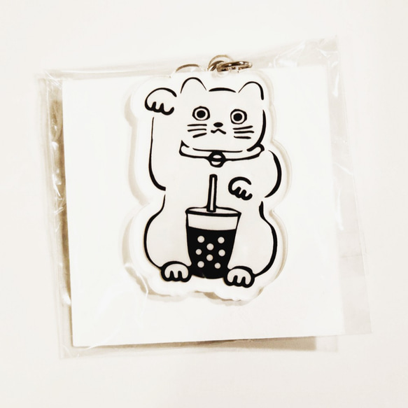 貓 貓咪 鑰匙圈 key holder  cat 交換禮物 吊飾 吊環 鑰匙 紀念品 key 第1張的照片