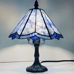 【希少品】大きなステンドグラス　ランプ　照明 楽天市場】【ふるさと納税】ステンドグラス ランプ スタンド型 青