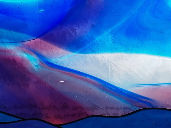 「アンティークな景色」ステンドグラス・パネル 2枚目の画像