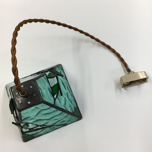 リーフランプ ステンドグラス ハンドメイド リーフランプ ステンドグラス ハンドメイド
