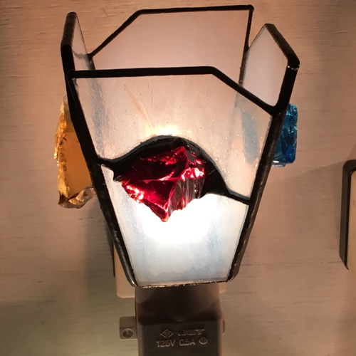 ダルガラス ランプ ステンドグラス ハンドメイド ダルガラス ランプ