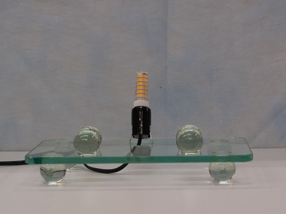 「新春」・ステンドグラスランプ・照明　迎春　お正月飾り 4枚目の画像