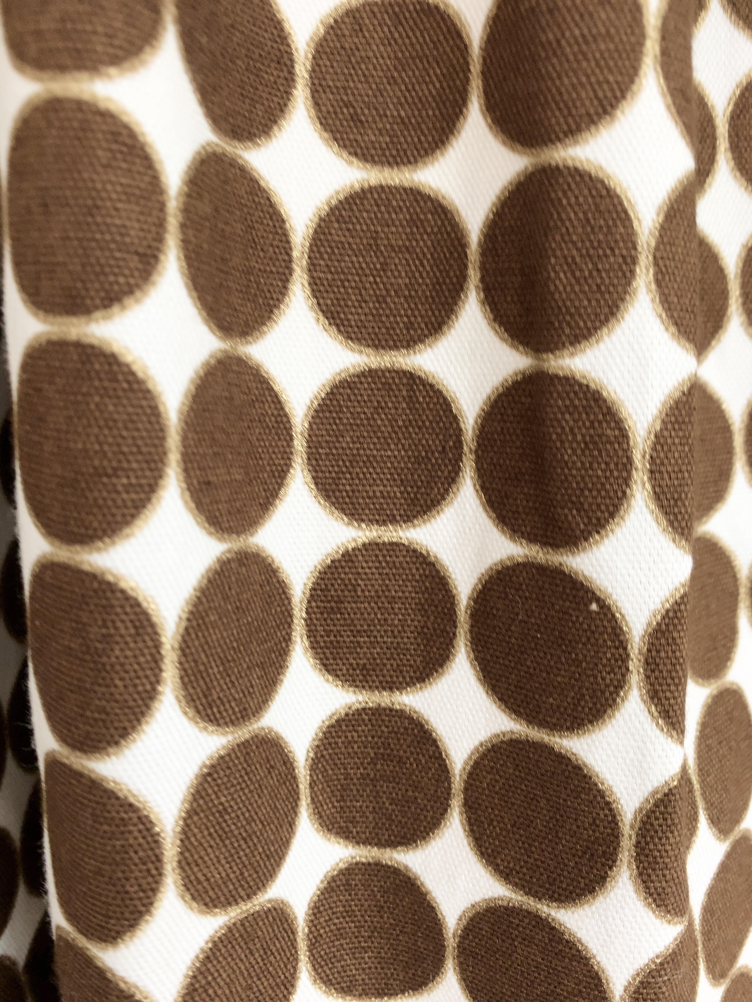 ＊small dots♪ロングティアードスカート(brown)＊