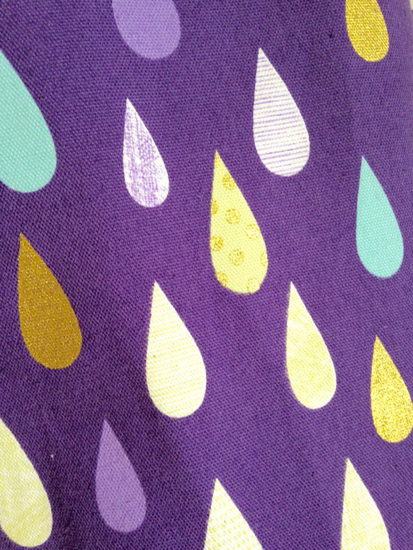 ＊colorful rain♪ティアードスカート(purple)＊ 3枚目の画像