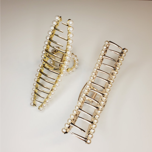 定価18700 円　エレガンスフラワー バンスクリップ バンスクリップ ヘアクリップ フラワー [品番：VTNA0004869