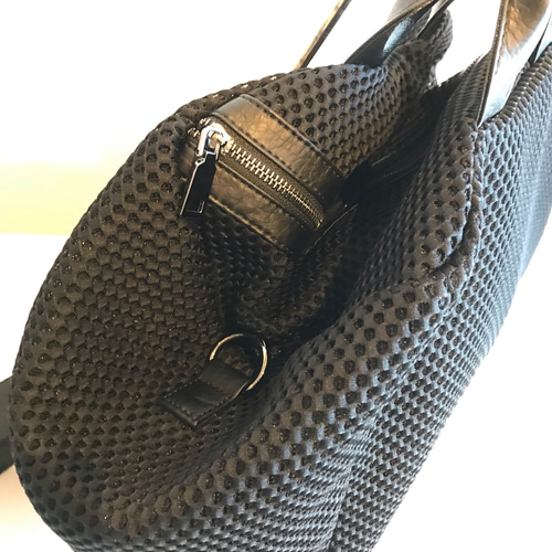 再々販☆コラボ企画登場☆3way メッシュバッグ L ブラック