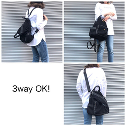 【再販】コラボ企画★3way メッシュバッグ M 新色シルバー 10枚目の画像