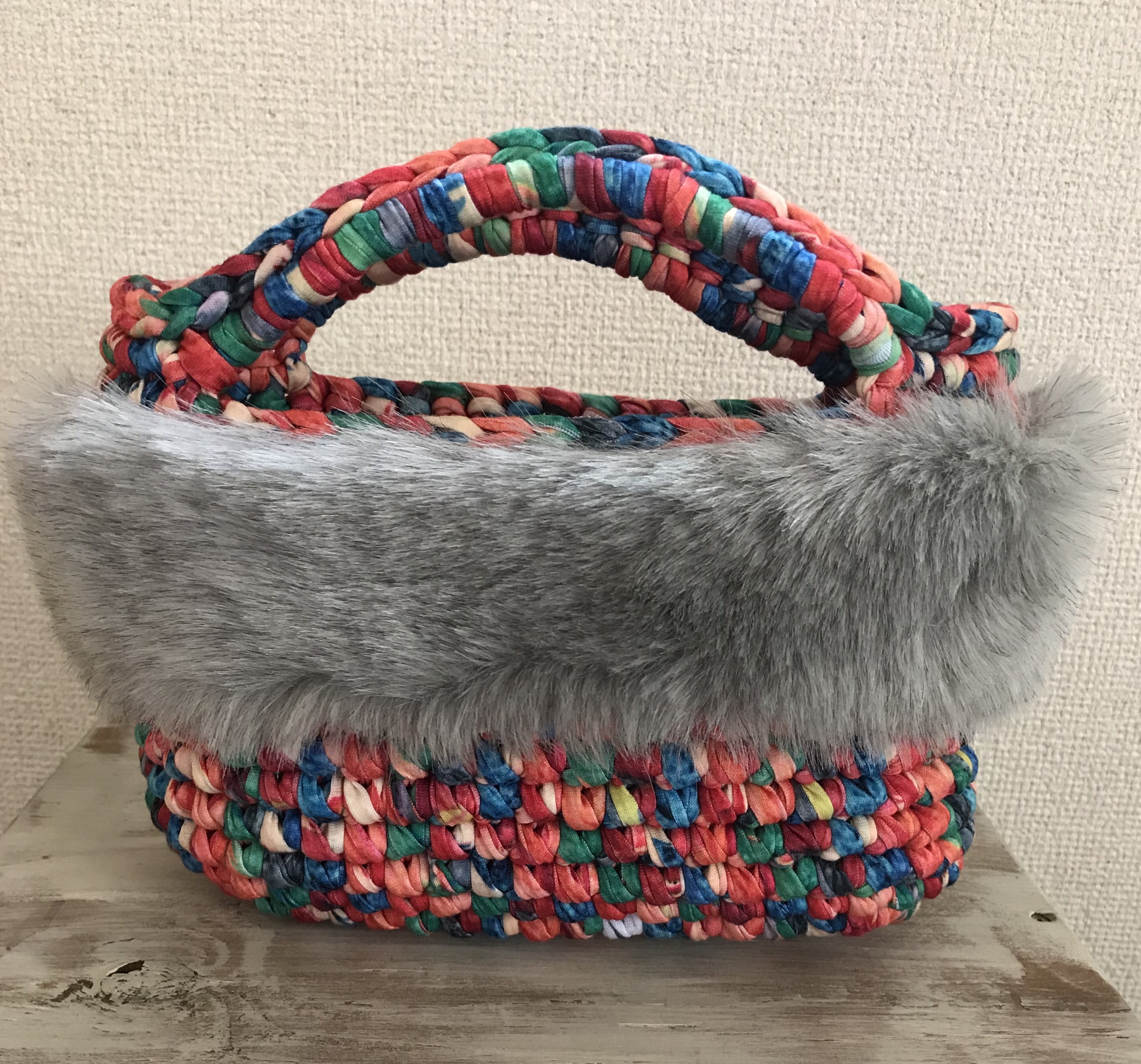 大容量♪ ネイティヴ風×もこもこファー フックドゥ ズパゲッティ 