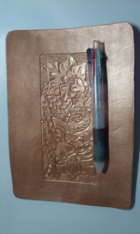 手染クラシック模様のトレイ